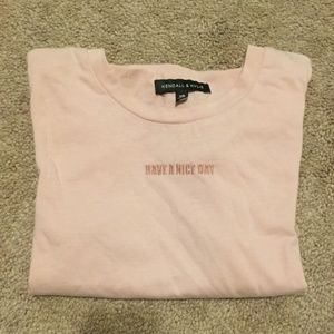 Pacsun Kendall and Kylie crop top
